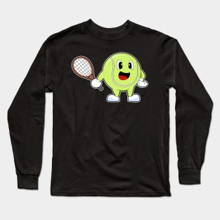 Tennis ball Tennis racket Sports Long Sleeve T-Shirt